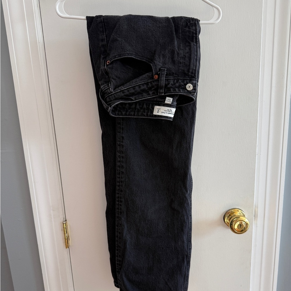 Abercrombie & Fitch High Rise Black Jeans